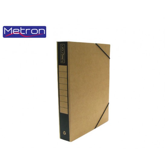 METRON ΚΟΥΤΙ ΛΑΣΤΙΧΟ ΟΙΚΟΛΟΓΙΚΟ ΡΑΧΗ ΧΡΩΜΑΤΙΣΤΗ 25x33x5cm ΜΑΥΡΟ